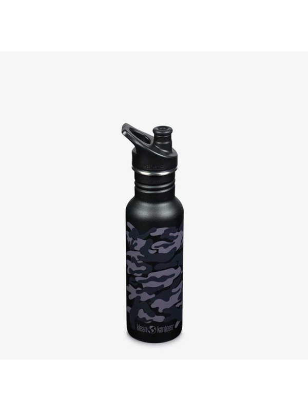 Klean Kanteen  Drinkfles Classic Narrow met sportdop 532ml/18oz black camo