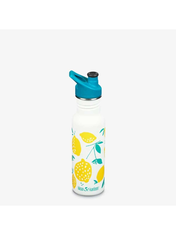 Klean Kanteen  Drinkfles Classic Narrow met sportdop 532ml/18oz lemons