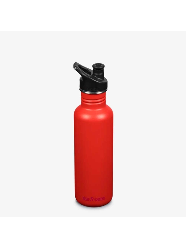Klean Kanteen Drinkfles Classic met sportdop 800ml/27oz tiger lily Klean Kanteen Drinkfles Classic met sportdop 800ml/27oz tiger lily