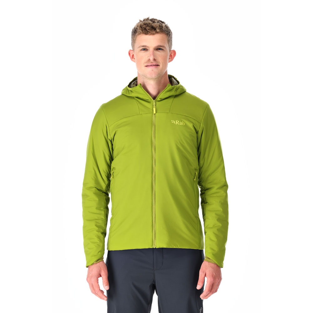 Rab Rab Xenair Alpine Light Jacket QIP-01-ASG jassen Rab Xenair Alpine Light Jacket Aspen Green QIP-01-ASG jassen online bestellen bij Kathmandu Outdoor & Travel