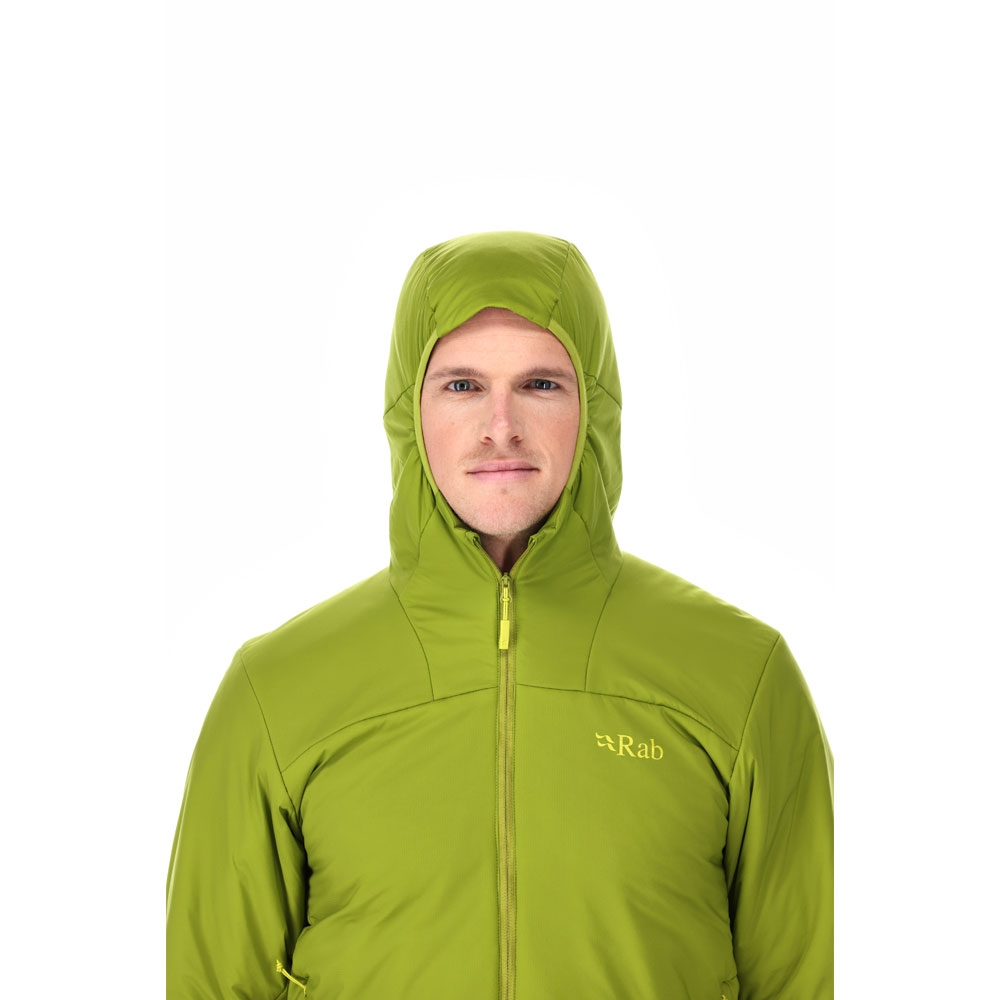 Rab Rab Xenair Alpine Light Jacket QIP-01-ASG jassen Rab Xenair Alpine Light Jacket Aspen Green QIP-01-ASG jassen online bestellen bij Kathmandu Outdoor & Travel
