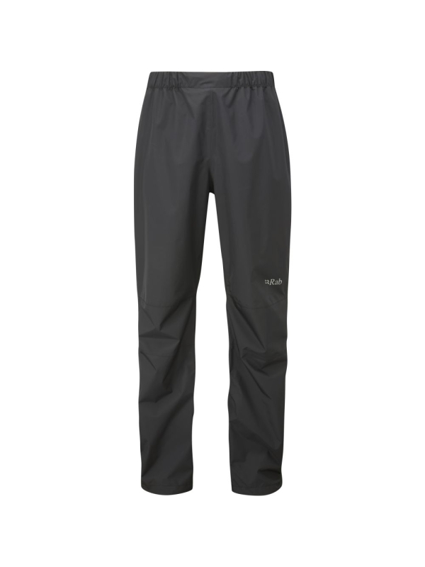 Rab Downpour Eco Pants Full Zip Black Rab Downpour Eco Pants Full Zip Black