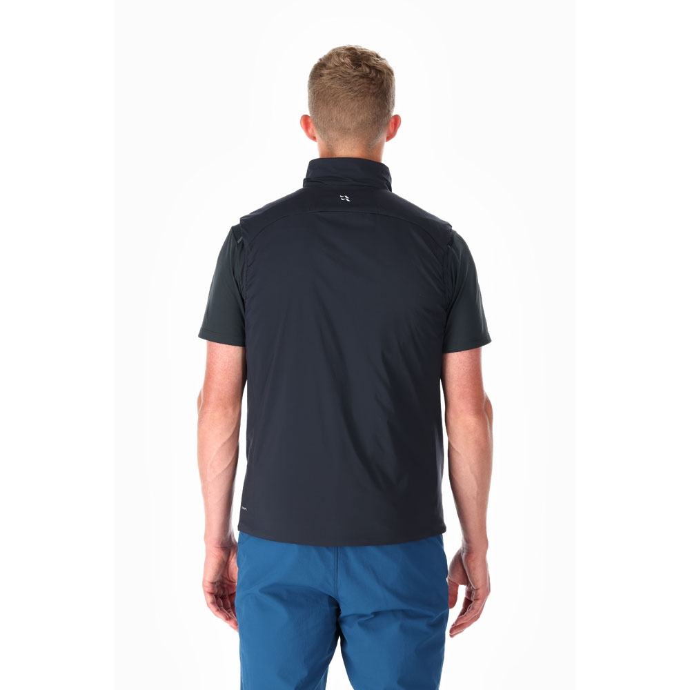 Rab Rab Xenair Vest QIP-03-EBN jassen Rab Xenair Vest Ebony QIP-03-EBN jassen online bestellen bij Kathmandu Outdoor & Travel
