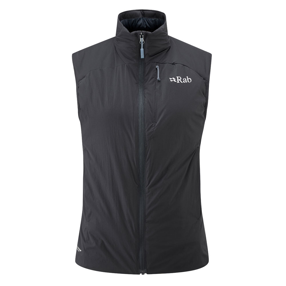 Rab Rab Xenair Vest Women's QIP-04-EBN jassen Rab Xenair Vest Women's Ebony QIP-04-EBN jassen online bestellen bij Kathmandu Outdoor & Travel