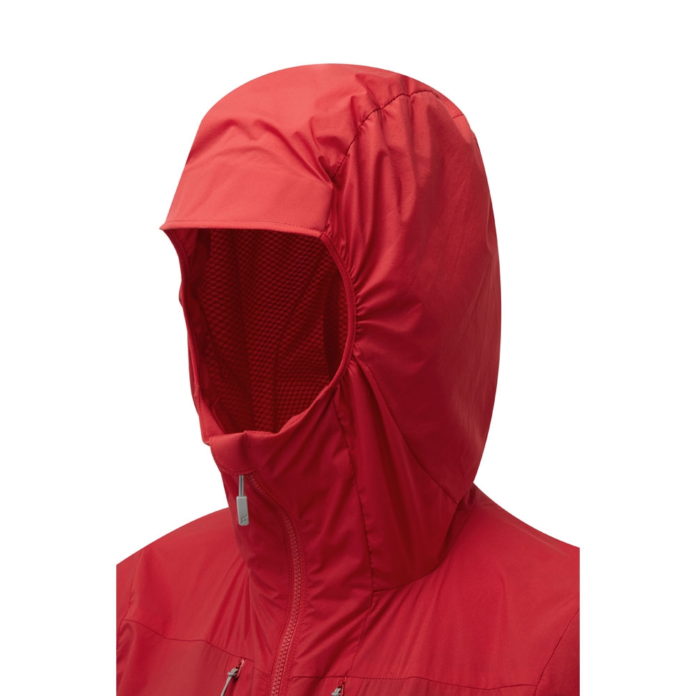 Rab Rab VR Alpine Light Jacket Women's QVR-70-OR jassen Rab VR Alpine Light Jacket Women's Oxblood Red QVR-70-OR jassen online bestellen bij Kathmandu Outdoor & Travel
