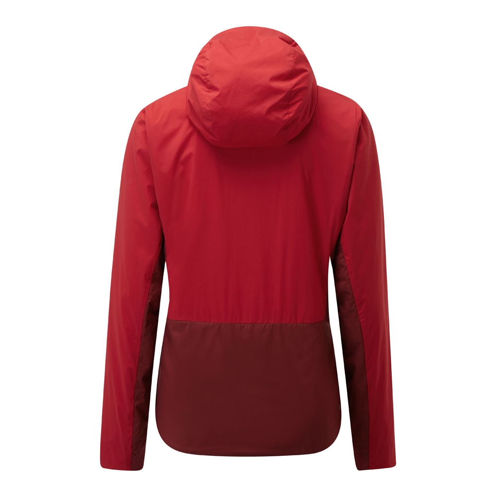 Rab Rab VR Alpine Light Jacket Women's QVR-70-OR jassen Rab VR Alpine Light Jacket Women's Oxblood Red QVR-70-OR jassen online bestellen bij Kathmandu Outdoor & Travel