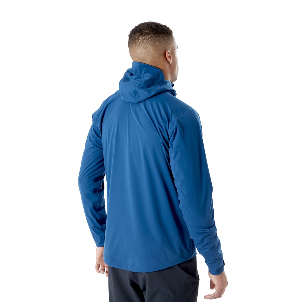 Rab Rab Kinetic 2.0 Jacket QWG-74-NB jassen Rab Kinetic 2.0 Jacket Nightfall Blue QWG-74-NB jassen online bestellen bij Kathmandu Outdoor & Travel