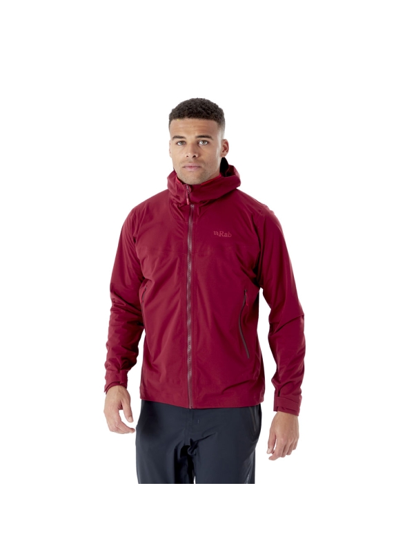 Rab  Kinetic 2.0 Jacket Oxblood Red