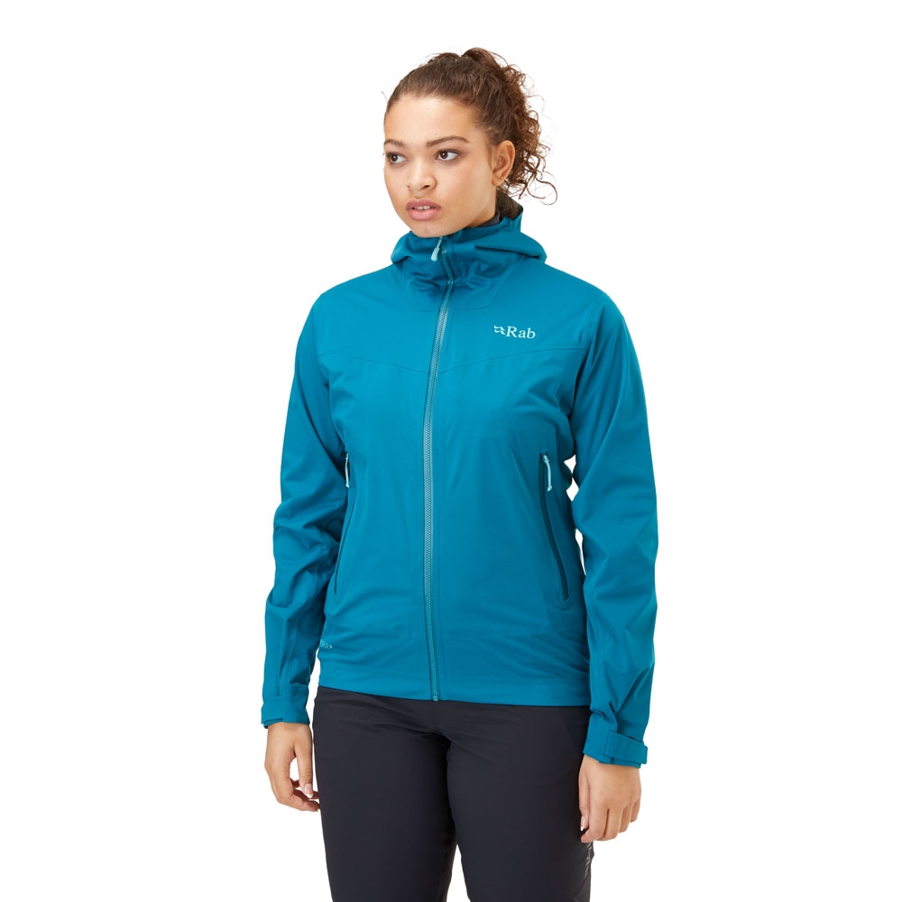 Rab Rab Kinetic 2.0 Jacket Women's QWG-75-ULM jassen Rab Kinetic 2.0 Jacket Women's Ultramarine QWG-75-ULM jassen online bestellen bij Kathmandu Outdoor & Travel