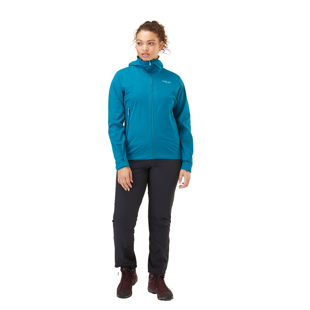 Rab Rab Kinetic 2.0 Jacket Women's QWG-75-ULM jassen Rab Kinetic 2.0 Jacket Women's Ultramarine QWG-75-ULM jassen online bestellen bij Kathmandu Outdoor & Travel