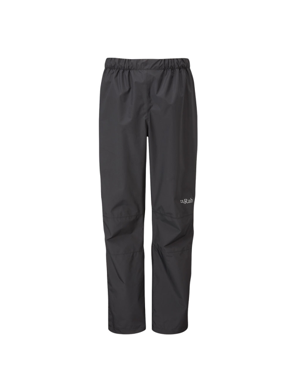Rab Downpour Eco Pants Full Zip Women's Black Rab Downpour Eco Pants Full Zip Women's Black