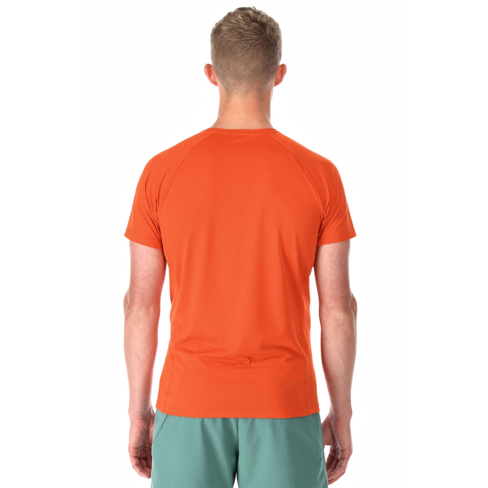 Rab Rab Sonic Tee QBL-01-FCR shirts en tops Rab Sonic Tee Firecracker QBL-01-FCR shirts en tops online bestellen bij Kathmandu Outdoor & Travel