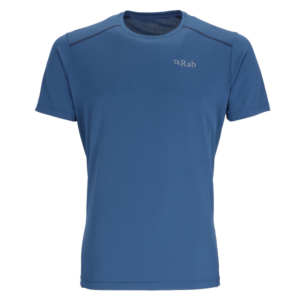 Rab Rab Force Tee QBL-05-NFB shirts en tops Rab Force Tee Nightfall Blue QBL-05-NFB shirts en tops online bestellen bij Kathmandu Outdoor & Travel