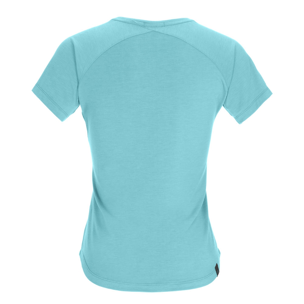 Rab Rab Lateral Tee Women's QCB-73-MEL shirts en tops Rab Lateral Tee Women's Meltwater QCB-73-MEL shirts en tops online bestellen bij Kathmandu Outdoor & Travel