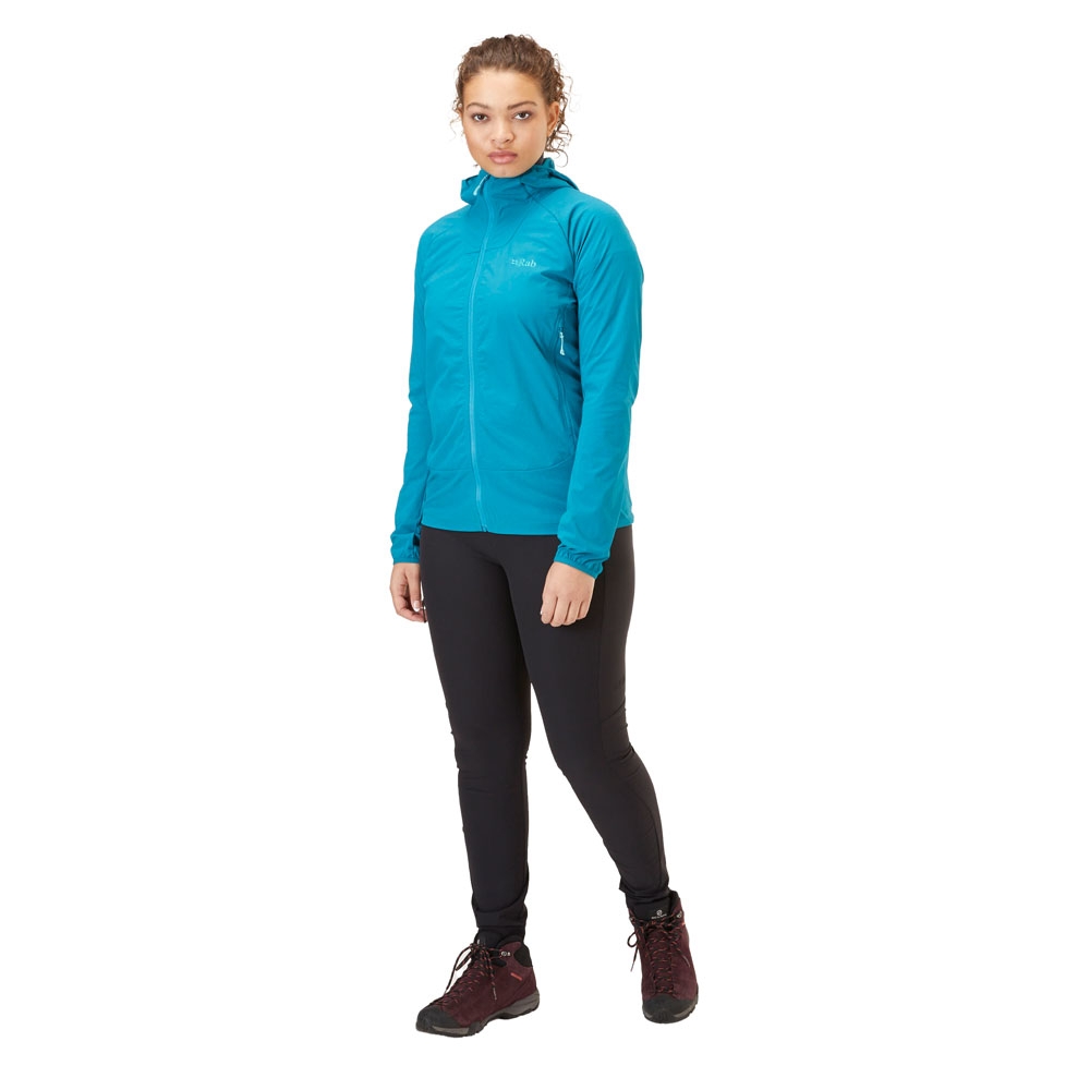Rab Rab Borealis Jacket women's QWS-39-MRB jassen Rab Borealis Jacket women's Marina Blue QWS-39-MRB jassen online bestellen bij Kathmandu Outdoor & Travel