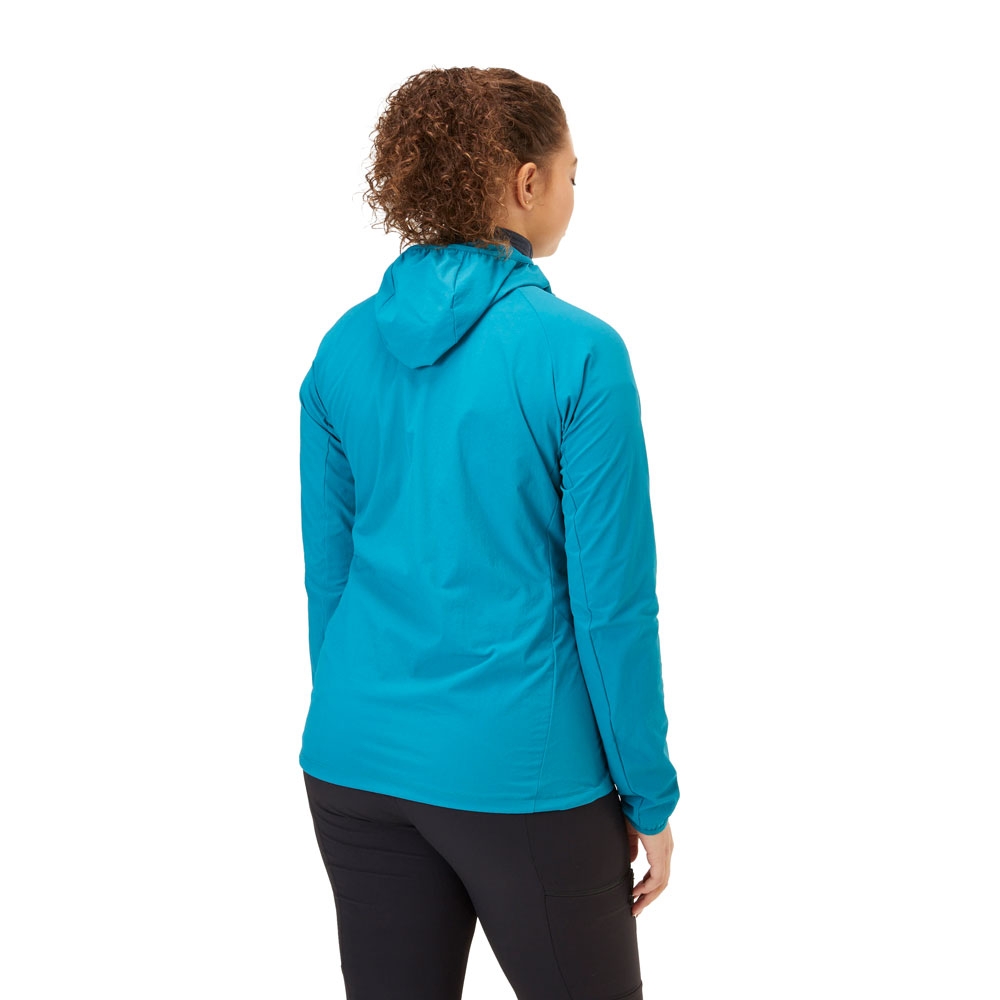 Rab Rab Borealis Jacket women's QWS-39-MRB jassen Rab Borealis Jacket women's Marina Blue QWS-39-MRB jassen online bestellen bij Kathmandu Outdoor & Travel