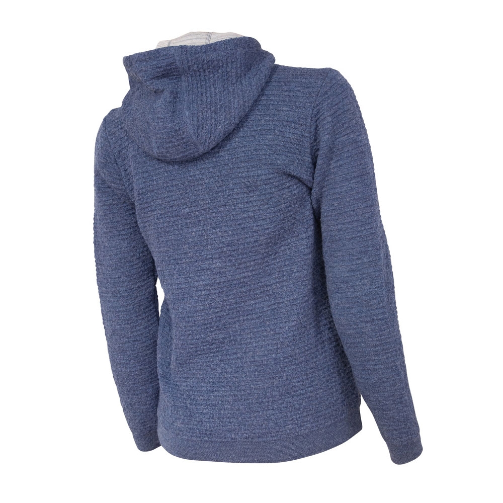 Ivanhoe Ivanhoe Morel Hood Women's 1100521-071 fleeces en truien Ivanhoe Morel Hood Women's Denim 1100521-071 fleeces en truien online bestellen bij Kathmandu Outdoor & Travel