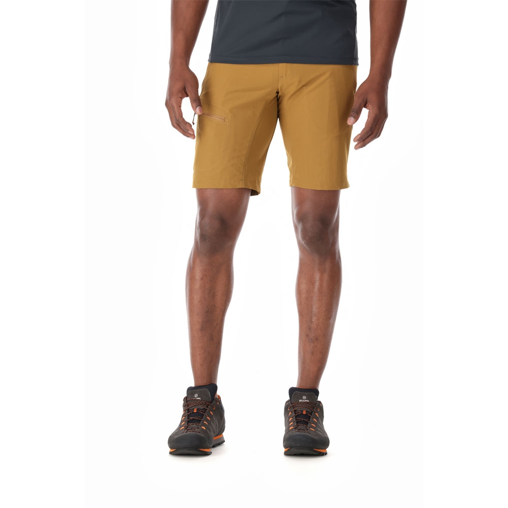 Rab Rab Incline Light Shorts QFV-07-CMN broeken Rab Incline Light Shorts Cumin QFV-07-CMN broeken online bestellen bij Kathmandu Outdoor & Travel
