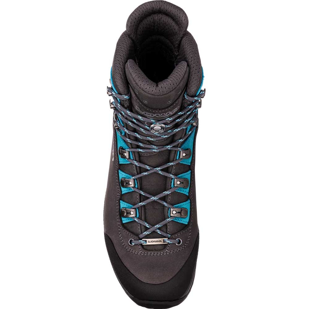 Lowa Lowa Mauria Evo GTX Women's 220721-9768 wandelschoenen dames Lowa Mauria Evo GTX Women's anthracite-turquoise 220721-9768 wandelschoenen dames online bestellen bij Kathmandu Outdoor & Travel
