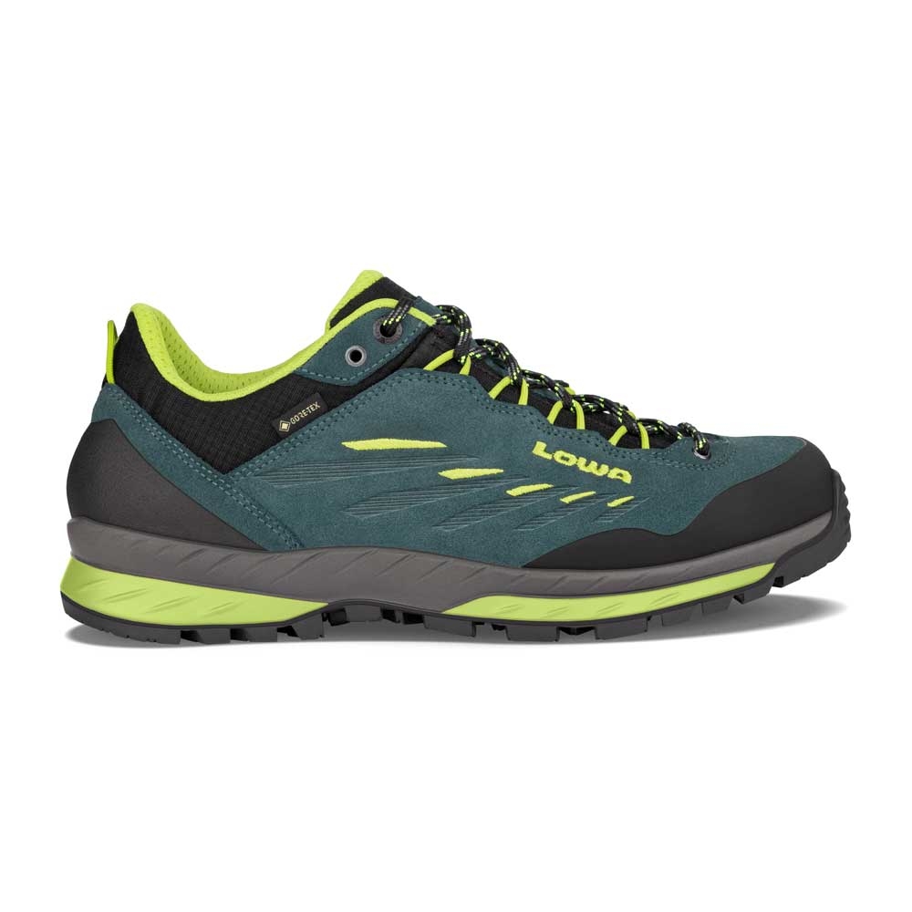 Lowa Lowa Delago GTX Lo 210097-7402 wandelschoenen heren Lowa Delago GTX Lo petrol-lime 210097-7402 wandelschoenen heren online bestellen bij Kathmandu Outdoor & Travel