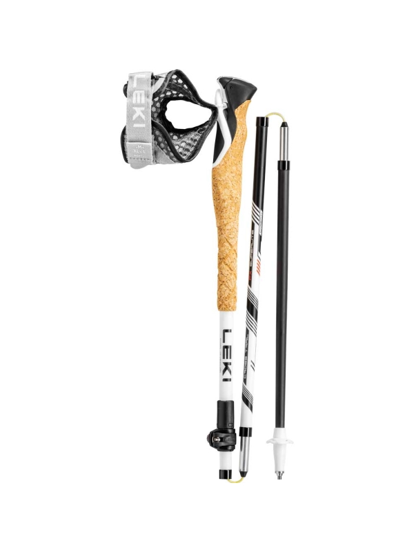 Leki Cross Trail FX Superlite white/bright-red/black Leki Cross Trail FX Superlite white/bright-red/black