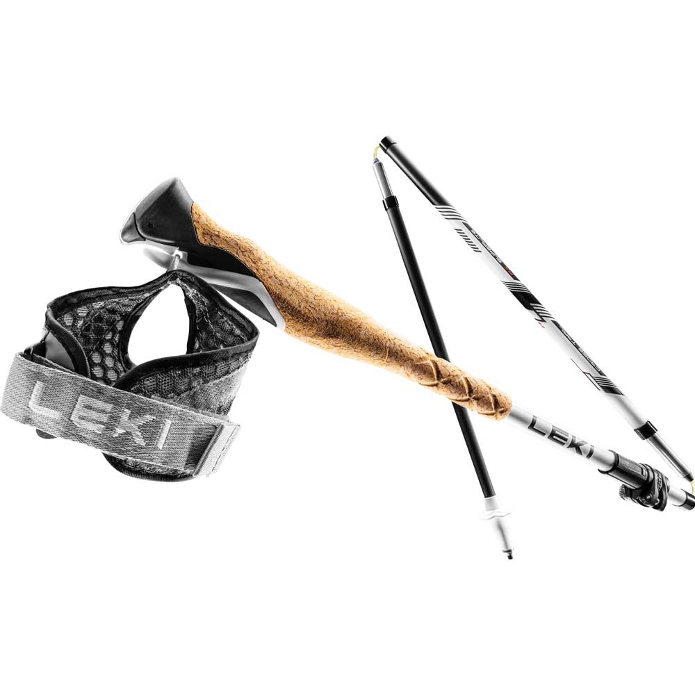 Leki Leki Cross Trail FX Superlite LT65226801 wandelstokken en gamaschen Leki Cross Trail FX Superlite white/bright-red/black LT65226801 wandelstokken en gamaschen online bestellen bij Kathmandu Outdoor & Travel