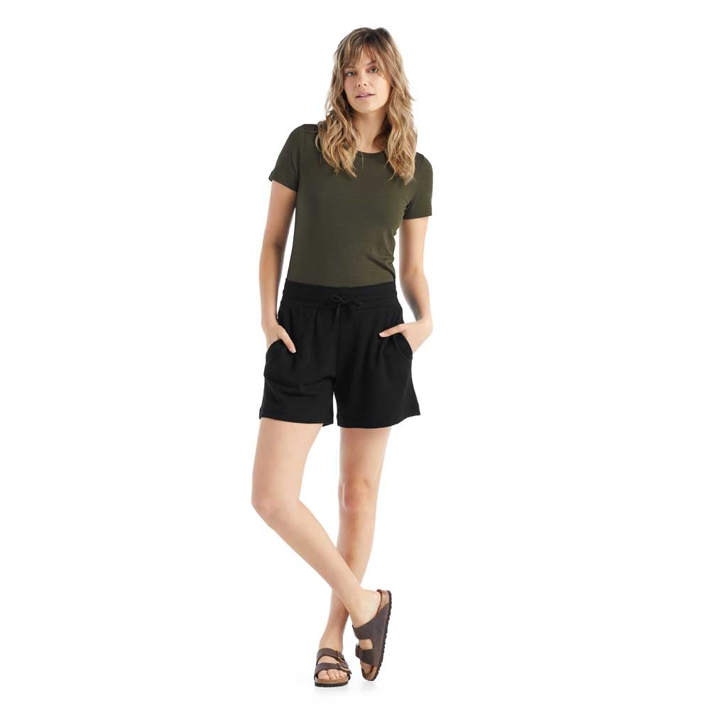 Icebreaker Icebreaker Crush Shorts Women's 0A56D6-IB001 broeken Icebreaker Crush Shorts Women's Black 0A56D6-IB001 broeken online bestellen bij Kathmandu Outdoor & Travel