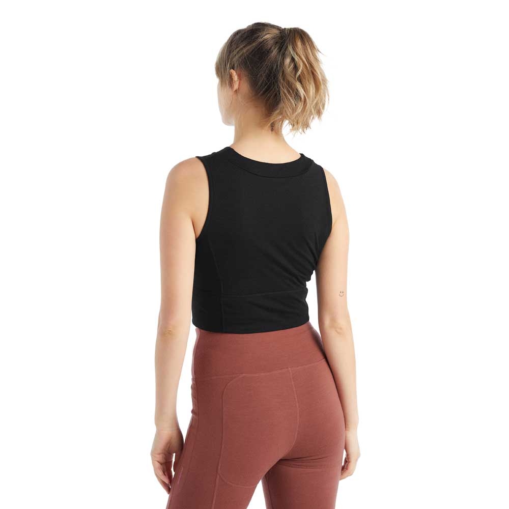 Icebreaker Icebreaker ZoneKnit Cropped Bra-Tank Women's 0A56FC-0011 shirts en tops Icebreaker ZoneKnit Cropped Bra-Tank Women's Black 0A56FC-0011 shirts en tops online bestellen bij Kathmandu Outdoor & Travel
