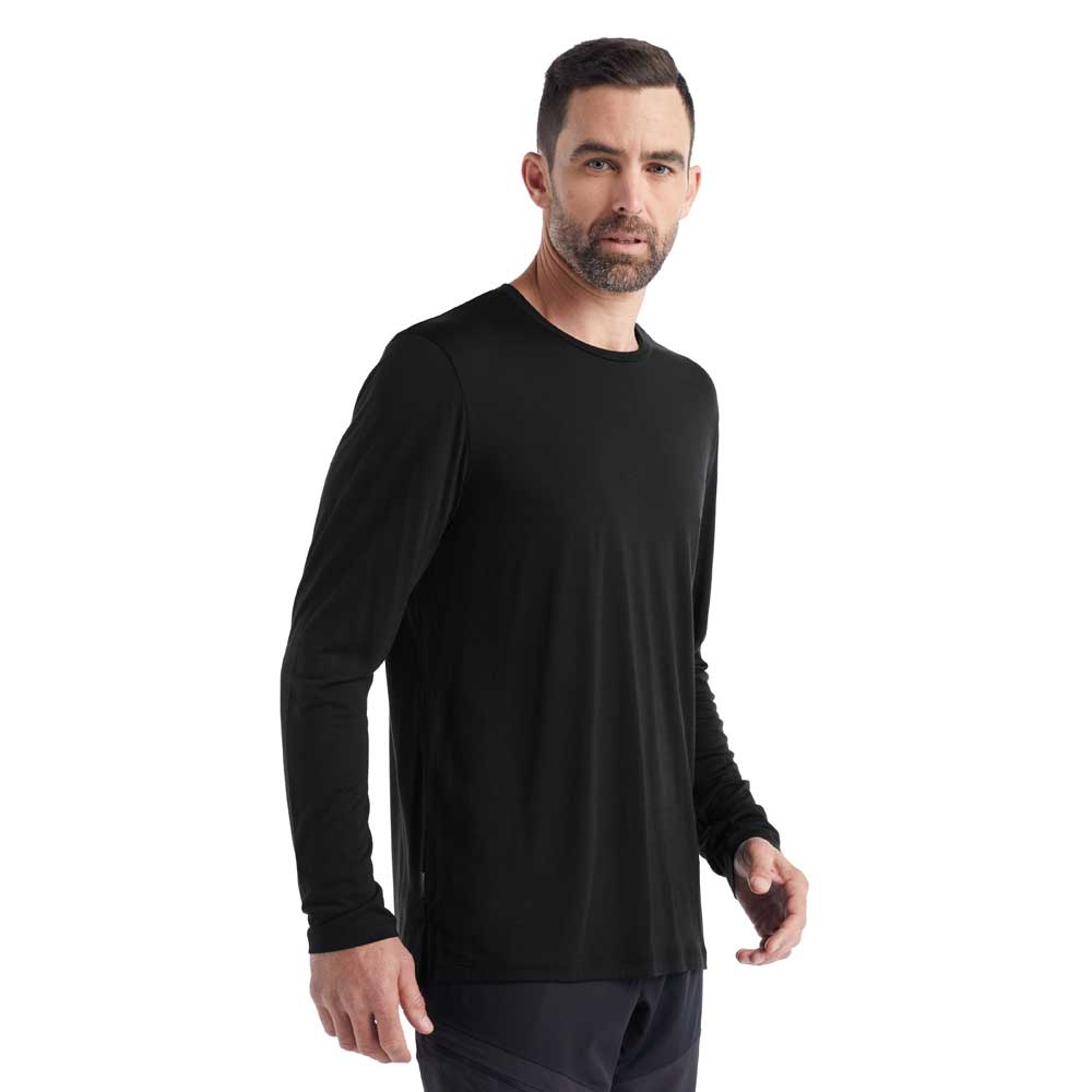 Icebreaker Icebreaker Sphere II Long Sleeve Tee 0A56D8-IB001 shirts en tops Icebreaker Sphere II Long Sleeve Tee Black 0A56D8-IB001 shirts en tops online bestellen bij Kathmandu Outdoor & Travel