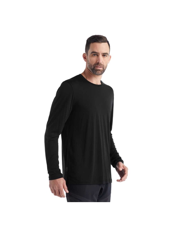 Icebreaker  Sphere II Long Sleeve Tee Black
