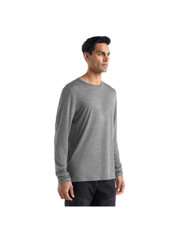 Icebreaker  Sphere II Long Sleeve Tee Metro HTHR