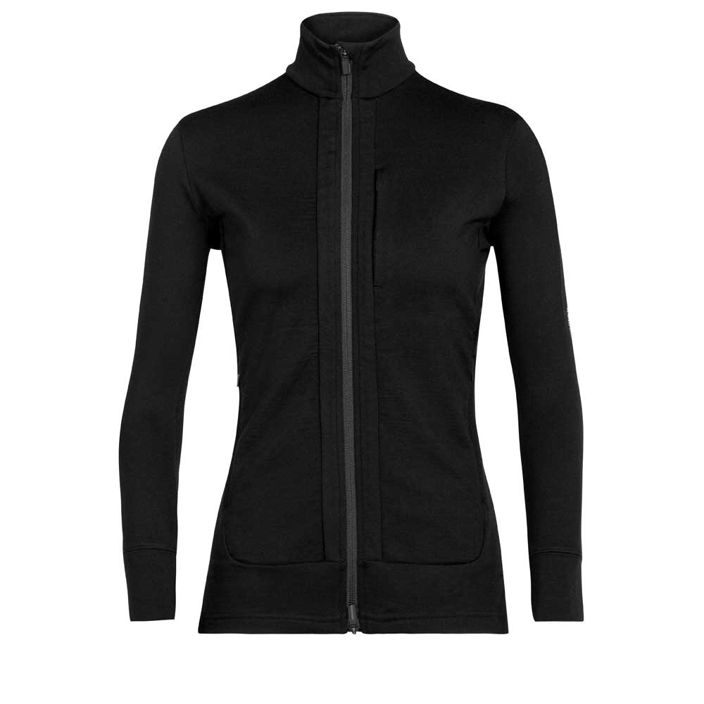 Icebreaker Icebreaker Quantum III Long Sleeve Zip Women's 0A56FO-IB001 fleeces en truien Icebreaker Quantum III Long Sleeve Zip Women's Black 0A56FO-IB001 fleeces en truien online bestellen bij Kathmandu Outdoor & Travel