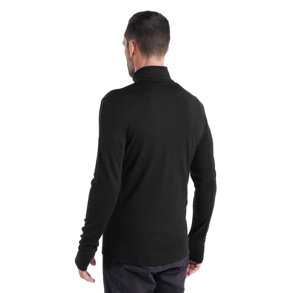 Icebreaker Icebreaker Quantum III Long Sleeve Zip 0A56FP-0011 fleeces en truien Icebreaker Quantum III Long Sleeve Zip Black 0A56FP-0011 fleeces en truien online bestellen bij Kathmandu Outdoor & Travel