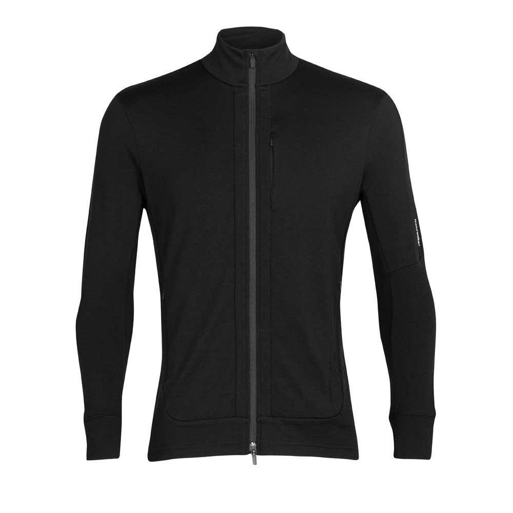 Icebreaker Icebreaker Quantum III Long Sleeve Zip 0A56FP-0011 fleeces en truien Icebreaker Quantum III Long Sleeve Zip Black 0A56FP-0011 fleeces en truien online bestellen bij Kathmandu Outdoor & Travel