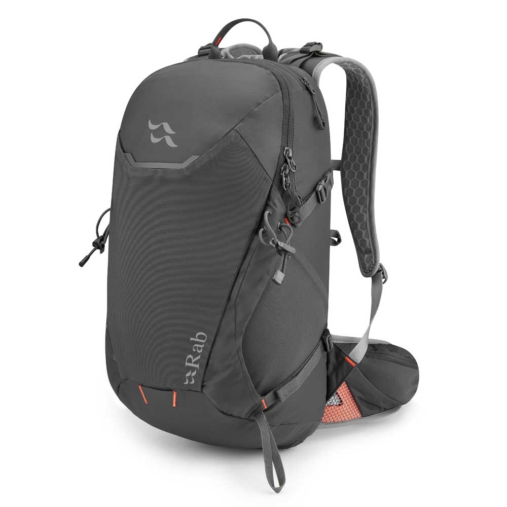 Rab Rab Aeon ND18 QAP-10-ANT dagrugzakken Rab Aeon ND18 Anthracite QAP-10-ANT dagrugzakken online bestellen bij Kathmandu Outdoor & Travel