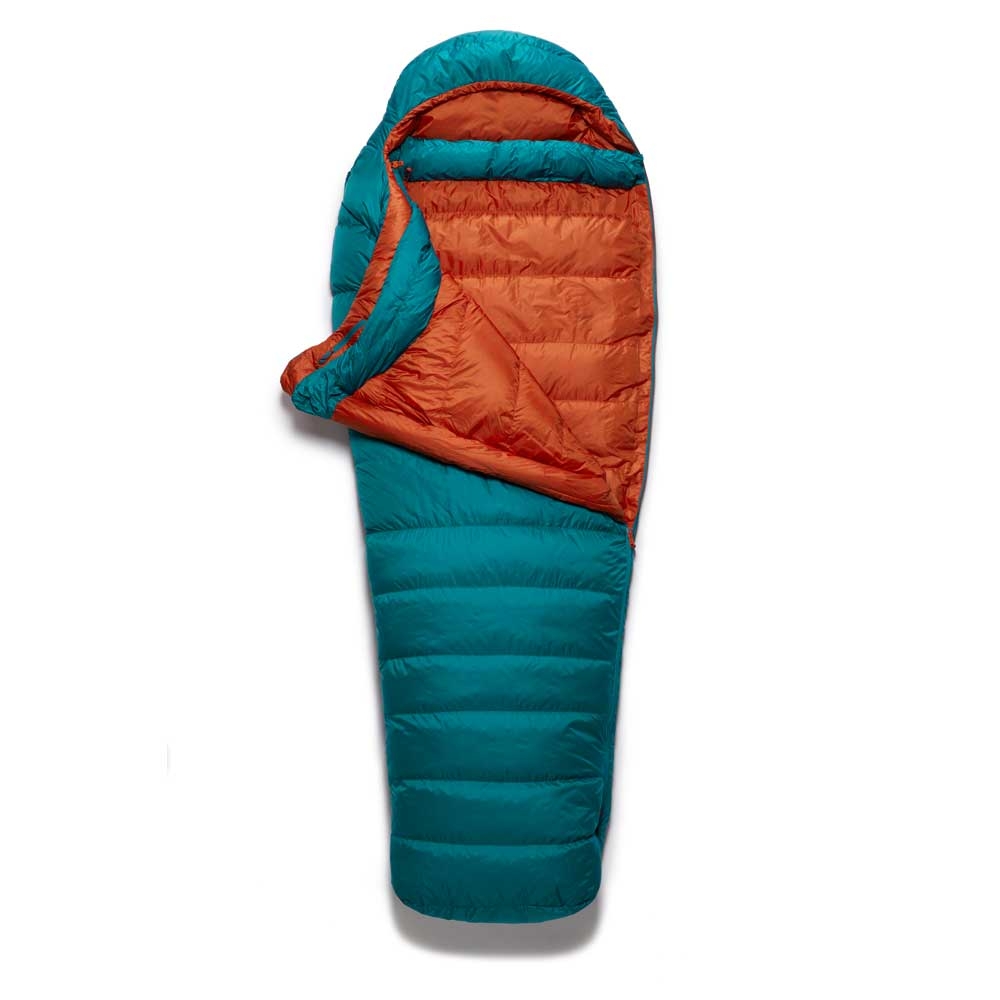 Rab Rab Ascent 500 Women's QSD-36-MRB slaapzakken Rab Ascent 500 Women's Marina Blue QSD-36-MRB slaapzakken online bestellen bij Kathmandu Outdoor & Travel