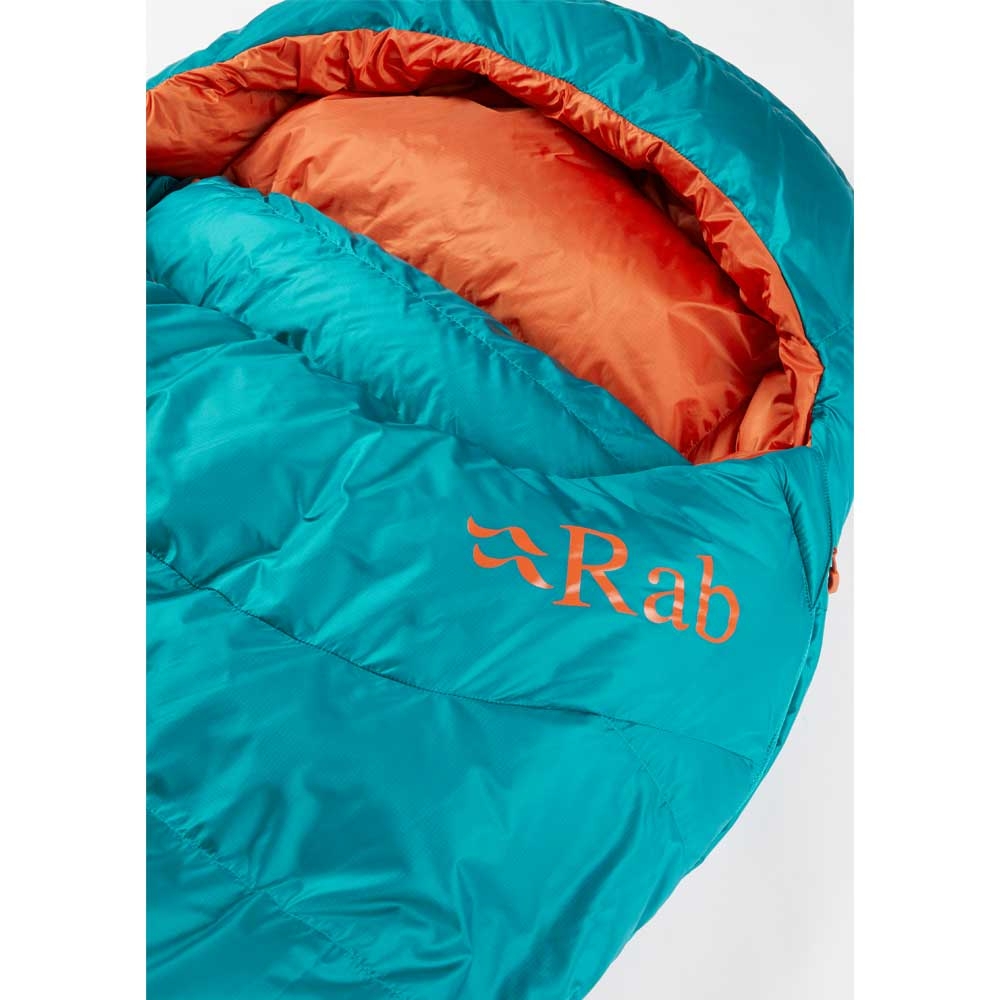Rab Rab Ascent 500 Women's QSD-36-MRB slaapzakken Rab Ascent 500 Women's Marina Blue QSD-36-MRB slaapzakken online bestellen bij Kathmandu Outdoor & Travel