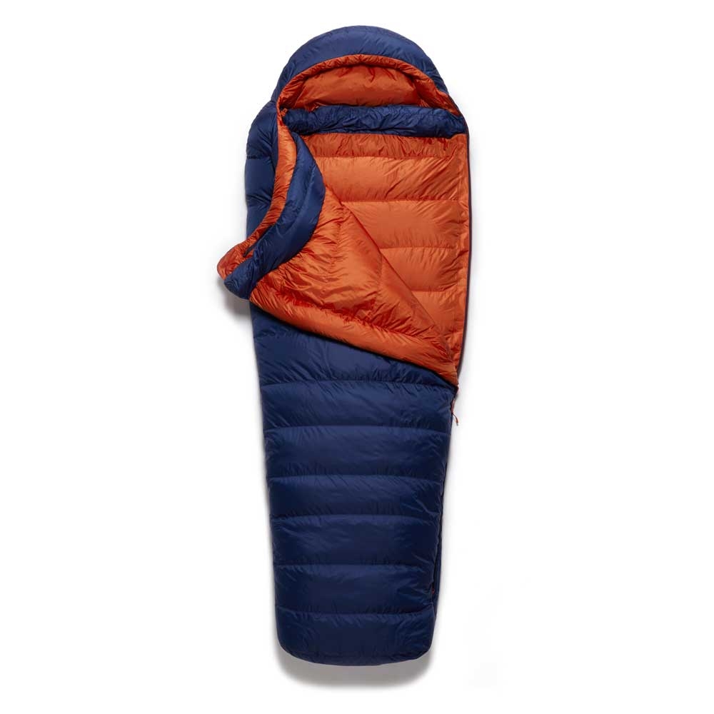 Rab Rab Ascent 700 Women's QSD-38-NFB slaapzakken Rab Ascent 700 Women's Nightfall Blue QSD-38-NFB slaapzakken online bestellen bij Kathmandu Outdoor & Travel