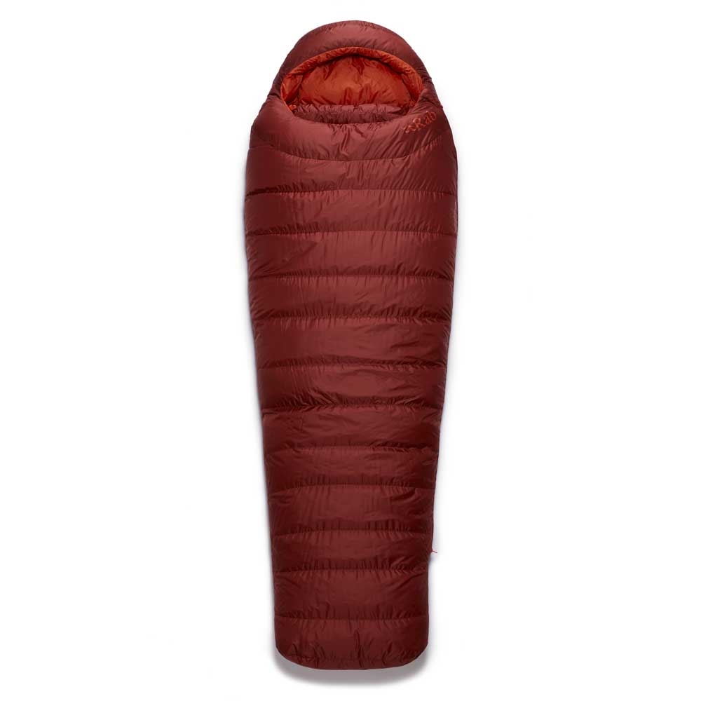 Rab Rab Ascent 900 QSD-39-OXB slaapzakken Rab Ascent 900 Oxblood Red QSD-39-OXB slaapzakken online bestellen bij Kathmandu Outdoor & Travel