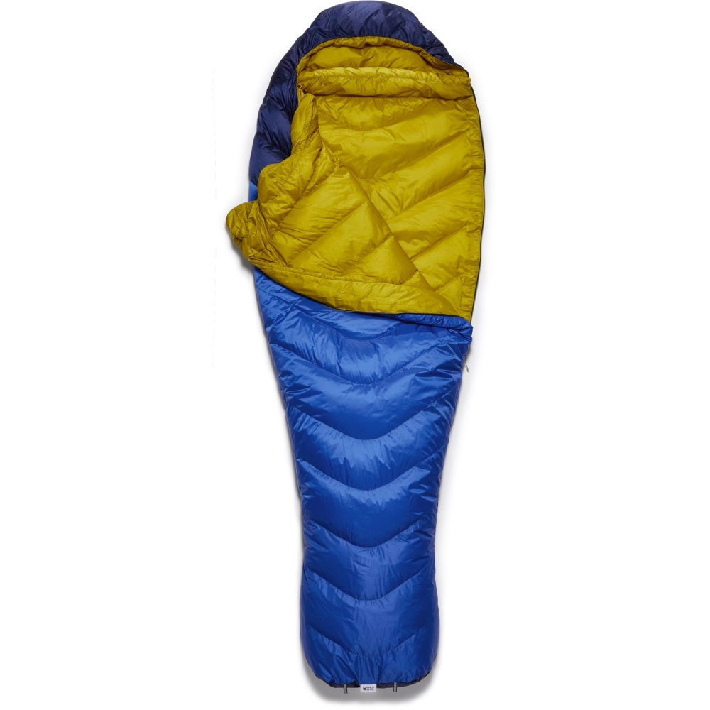 Rab Rab Neutrino 200 QSM-89-NFB slaapzakken Rab Neutrino 200 Nightfall Blue QSM-89-NFB slaapzakken online bestellen bij Kathmandu Outdoor & Travel