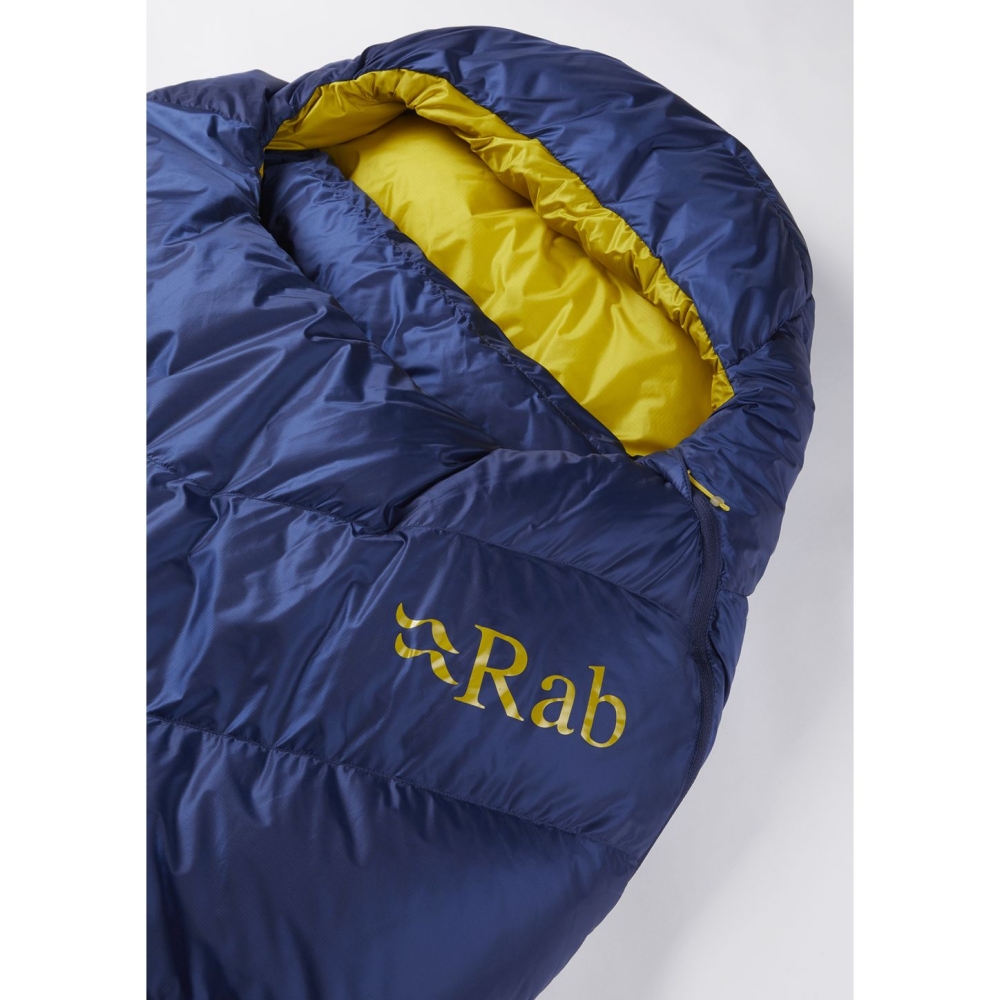 Rab Rab Neutrino 200 QSM-89-NFB slaapzakken Rab Neutrino 200 Nightfall Blue QSM-89-NFB slaapzakken online bestellen bij Kathmandu Outdoor & Travel