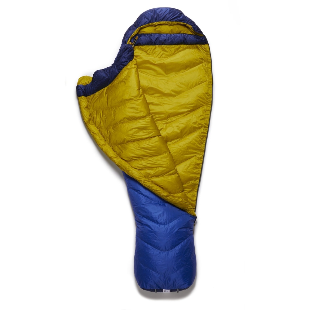 Rab Rab Neutrino 400 QSM-90-NFB slaapzakken Rab Neutrino 400 Nightfall Blue QSM-90-NFB slaapzakken online bestellen bij Kathmandu Outdoor & Travel