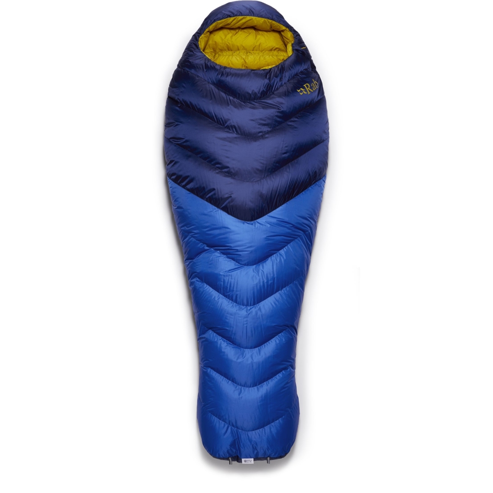 Rab Rab Neutrino 400 Women's QSM-91-NFB slaapzakken Rab Neutrino 400 Women's Nightfall Blue QSM-91-NFB slaapzakken online bestellen bij Kathmandu Outdoor & Travel