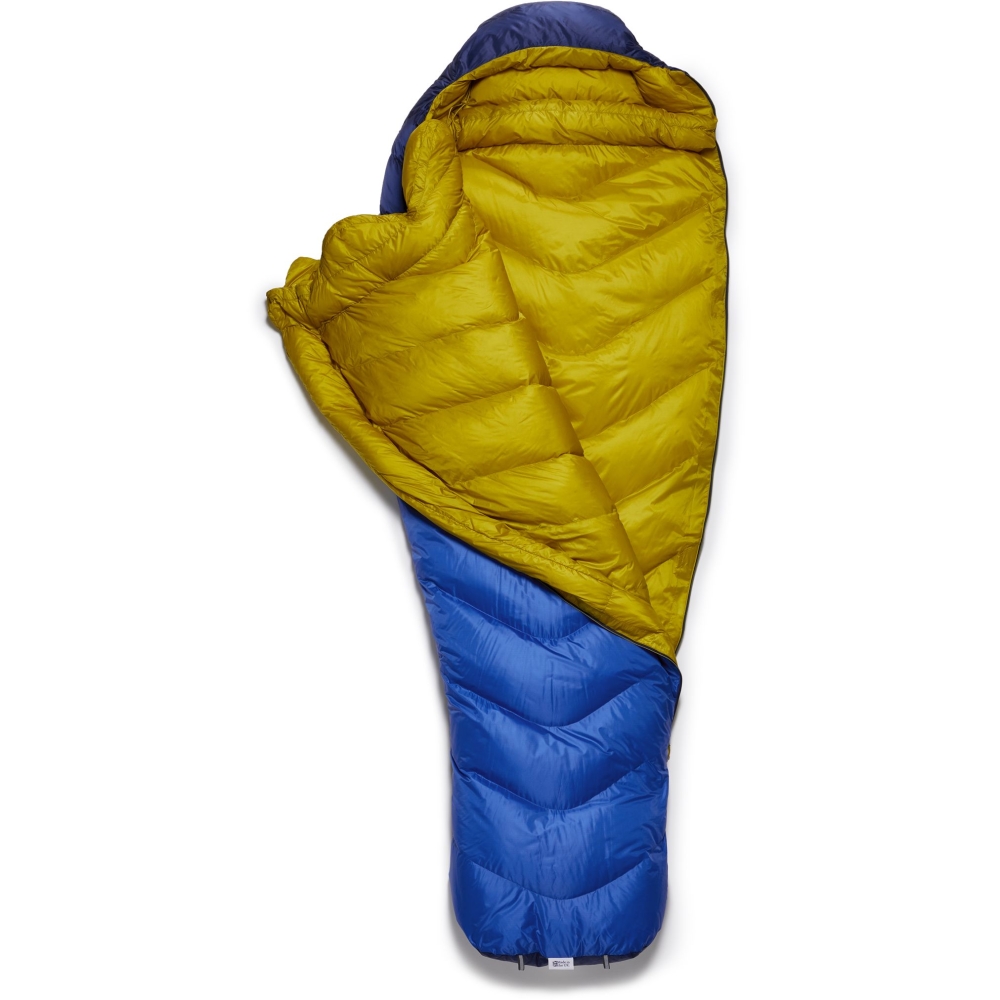 Rab Rab Neutrino 400 Women's QSM-91-NFB slaapzakken Rab Neutrino 400 Women's Nightfall Blue QSM-91-NFB slaapzakken online bestellen bij Kathmandu Outdoor & Travel