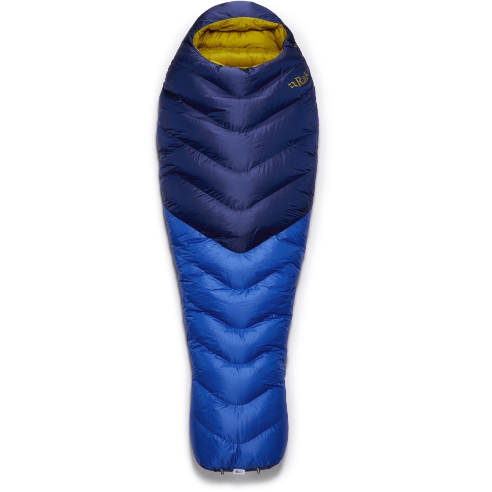 Rab Rab Neutrino 600 QSM-92-NFB slaapzakken Rab Neutrino 600 Nightfall Blue QSM-92-NFB slaapzakken online bestellen bij Kathmandu Outdoor & Travel