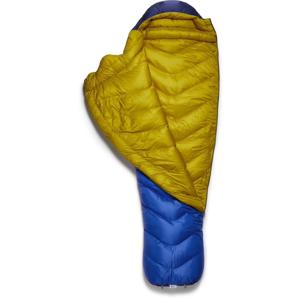 Rab Rab Neutrino 600 QSM-92-NFB slaapzakken Rab Neutrino 600 Nightfall Blue QSM-92-NFB slaapzakken online bestellen bij Kathmandu Outdoor & Travel