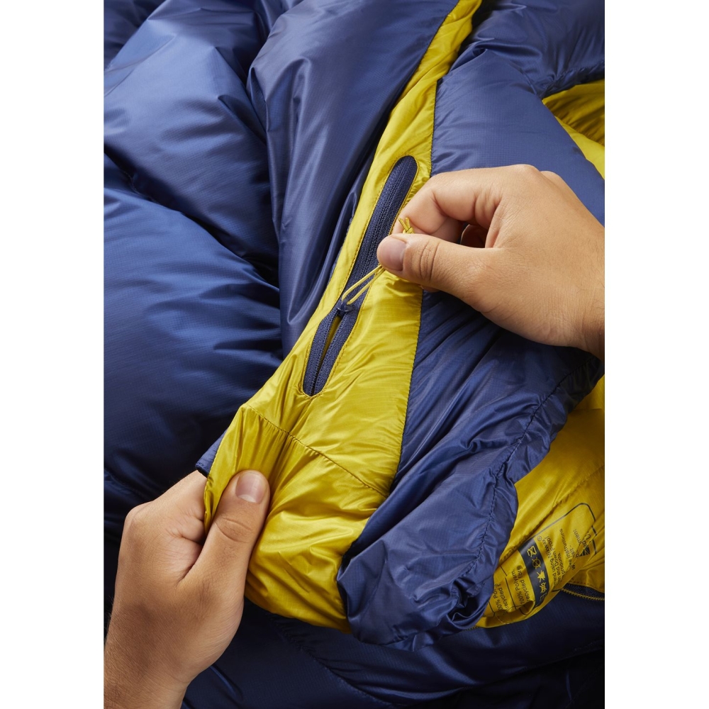 Rab Rab Neutrino 600 QSM-92-NFB slaapzakken Rab Neutrino 600 Nightfall Blue QSM-92-NFB slaapzakken online bestellen bij Kathmandu Outdoor & Travel
