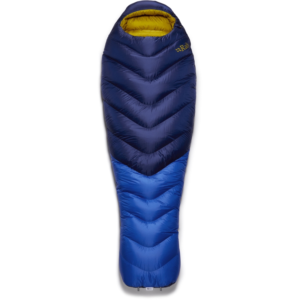 Rab Neutrino 800 Nightfall Blue QSM-94-NFB slaapzakken online bestellen bij Kathmandu Outdoor & Travel