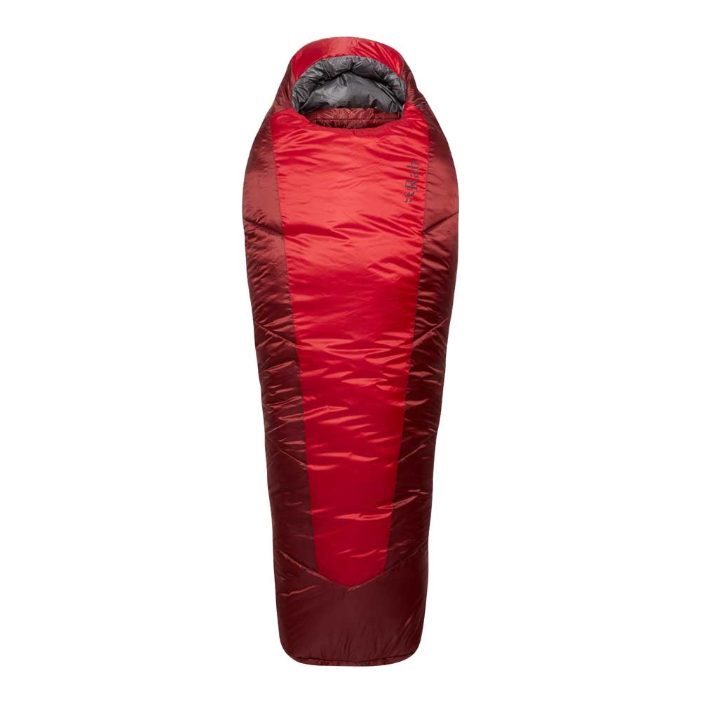 Rab Solar Eco 3 Women's Ascent Red QSS-09-ASR slaapzakken online bestellen bij Kathmandu Outdoor & Travel