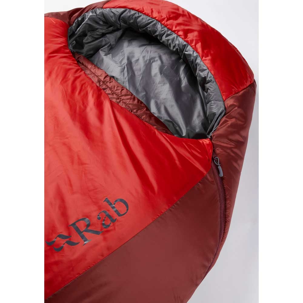 Rab Solar Eco 3 Women's Ascent Red QSS-09-ASR slaapzakken online bestellen bij Kathmandu Outdoor & Travel